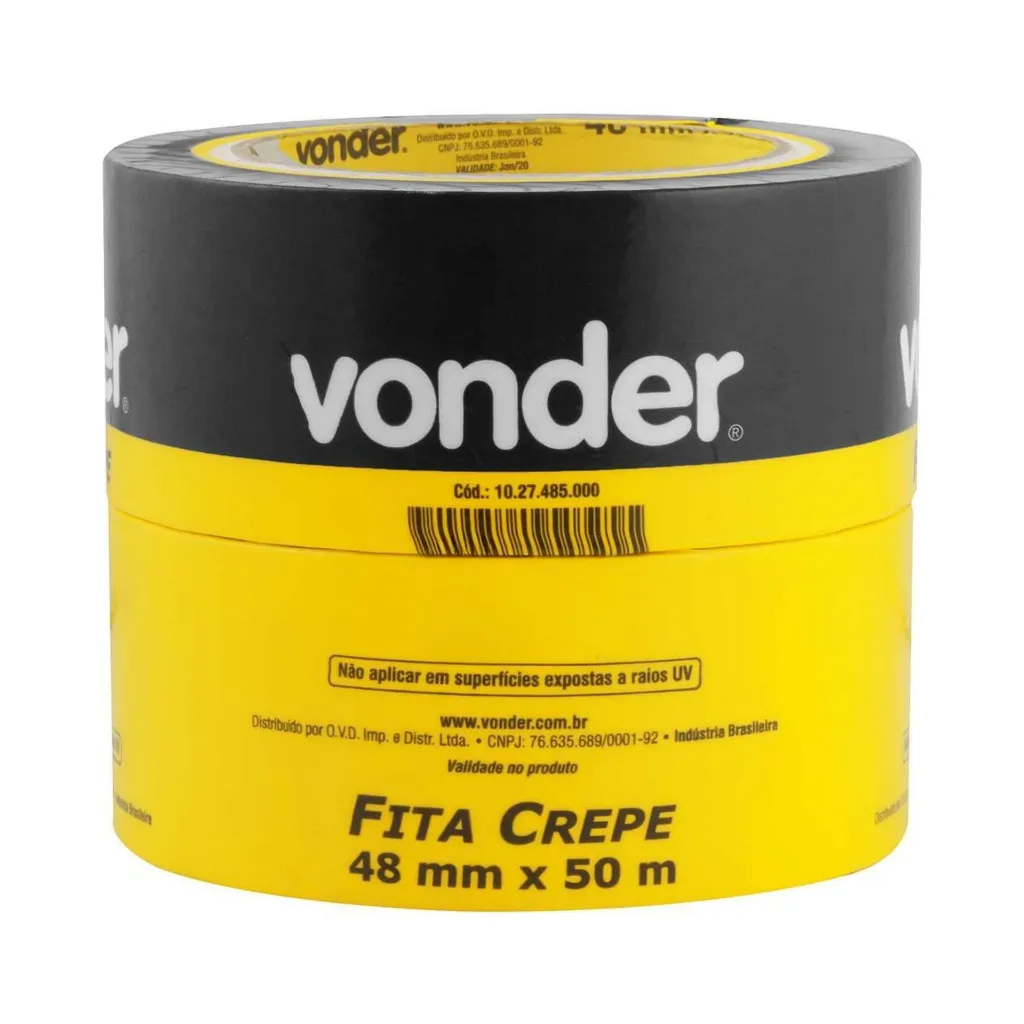 Fita crepe 48 mm x 50 m - Vonder-.webp