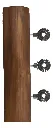 Isolador Gancho Preto.webp