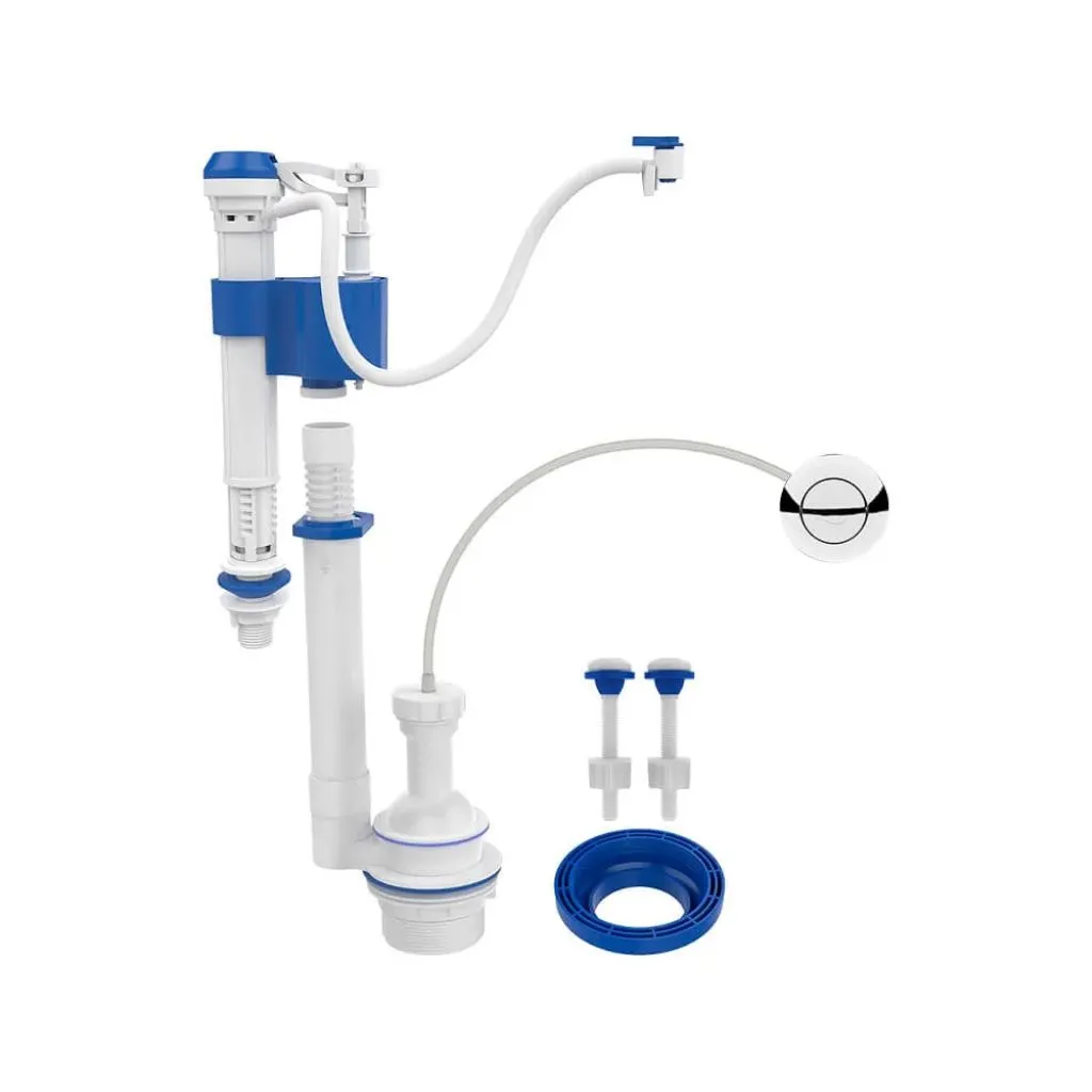 [340218] Kit Completo Para Caixa Com Acionador Pneumático Cromado - 340218