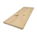 Tábua 2,5x25cmx3m Serrada - Pinus