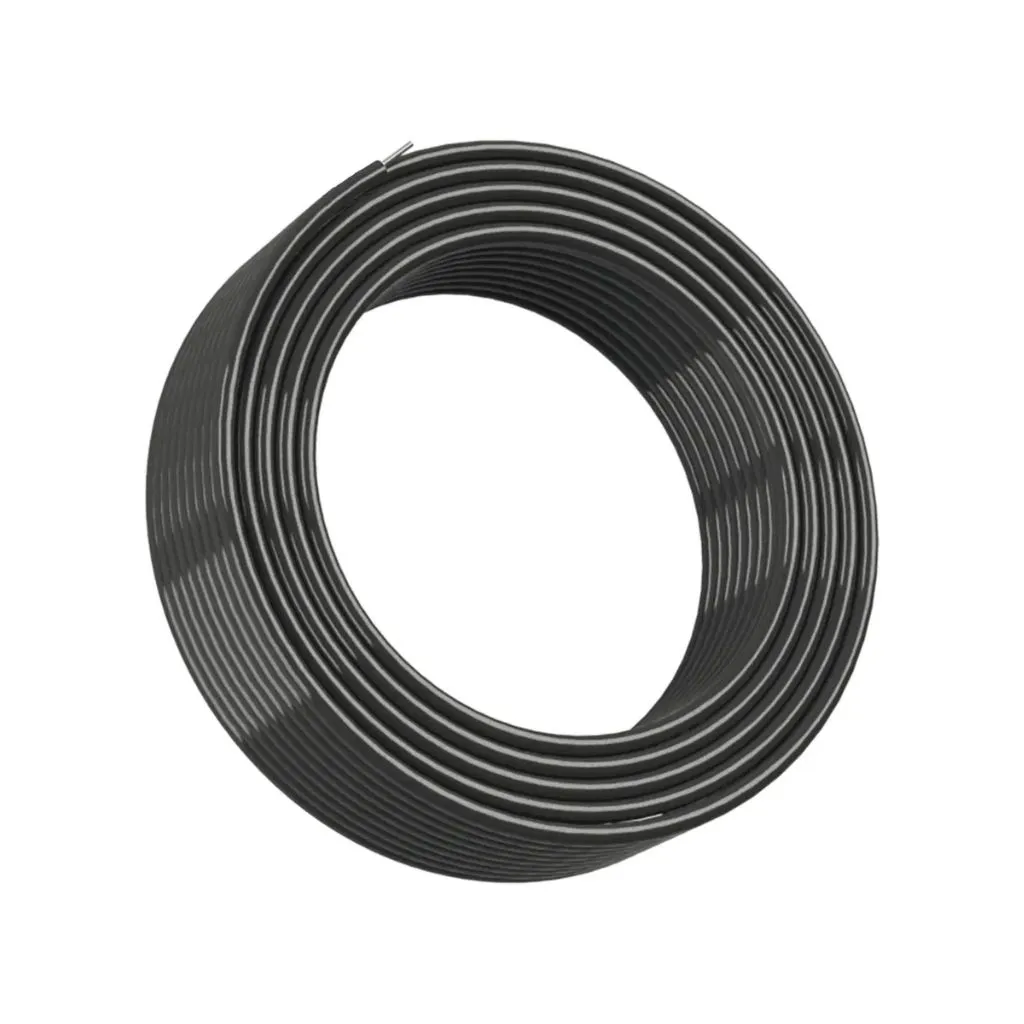 Cabo Subterrâneo Isolador Para Cerca Elétrica Preto