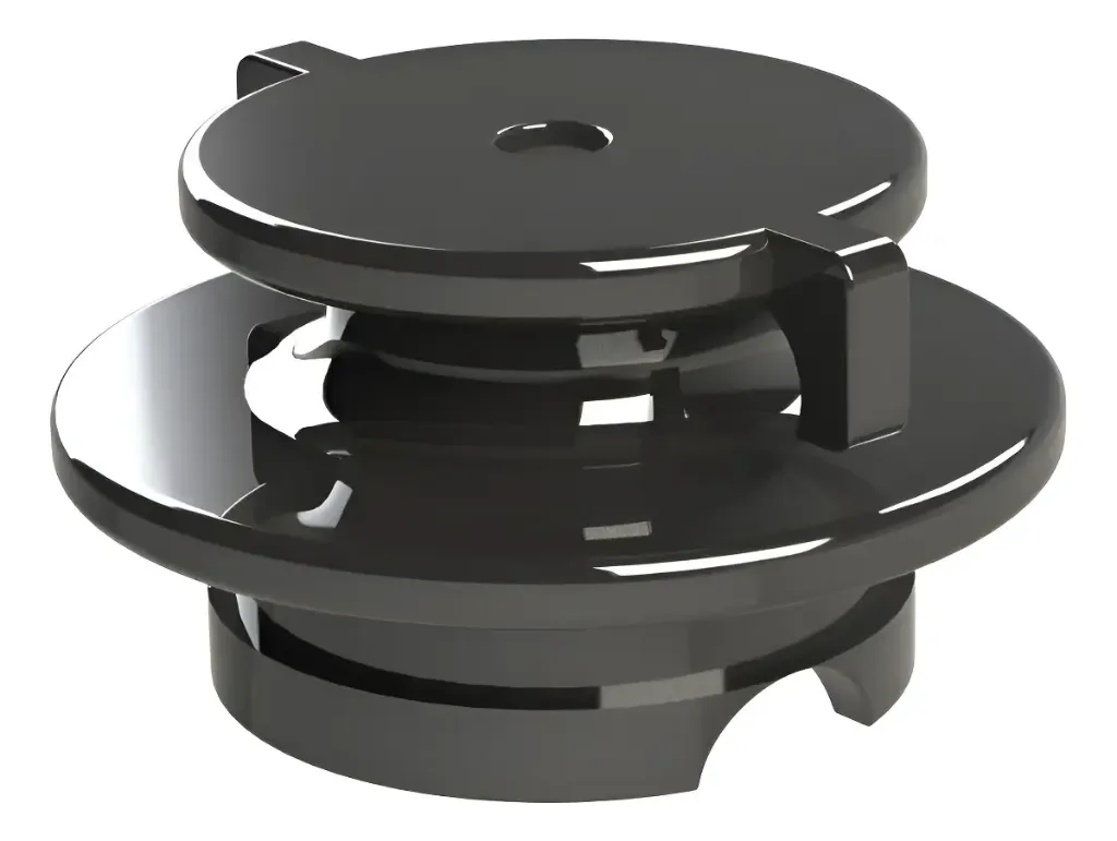 Isolador Roldana Com Garra 40mm Cerca Elétrica