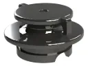 Isolador Roldana Com Garra 40mm Cerca Elétrica