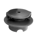 Isolador Roldana Com Garra 40mm Cerca Elétrica