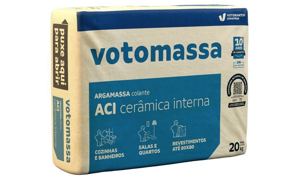 Argamassa Votomassa (ACI) Cerâmica Interna 20Kg