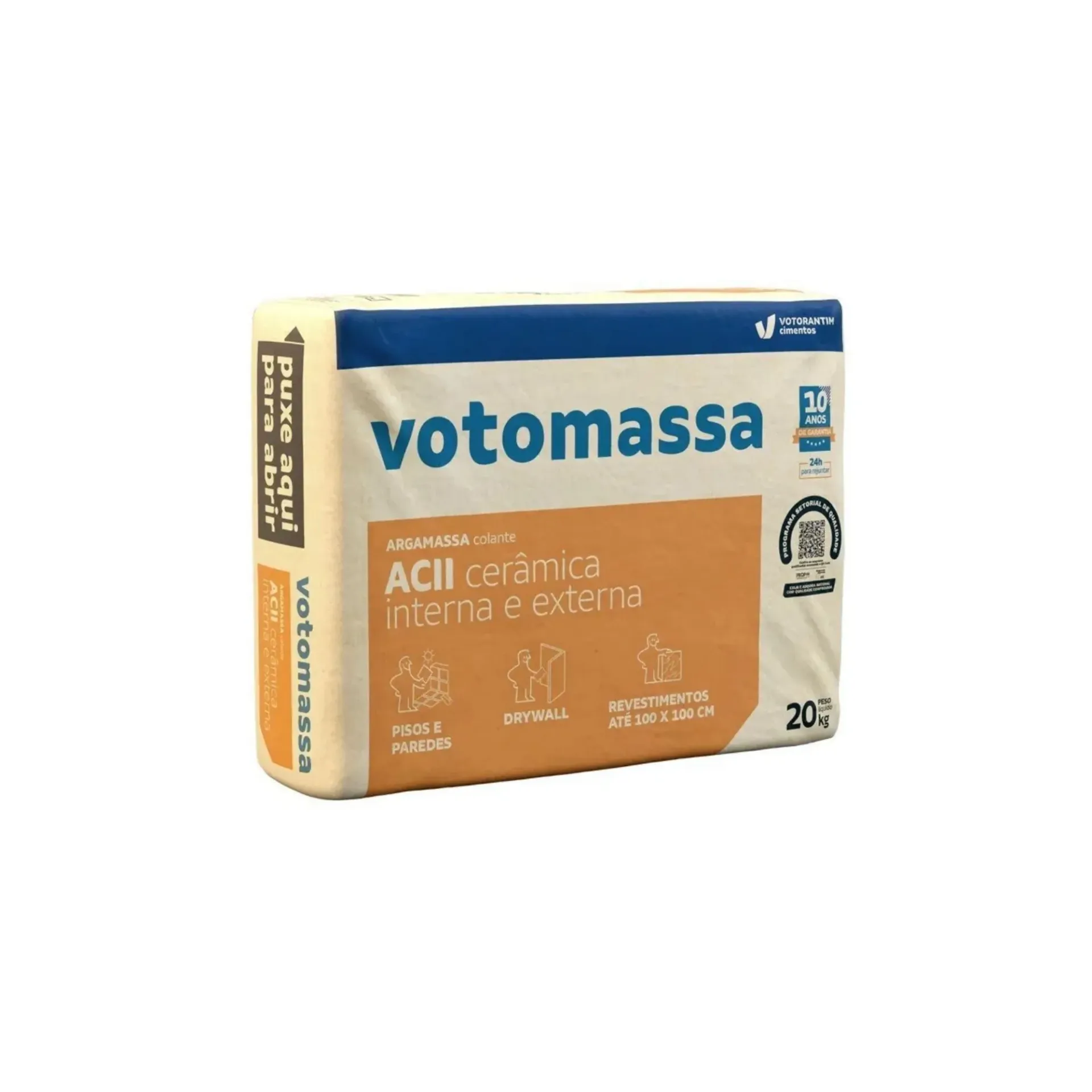 [6054228] Argamassa Votomassa (ACII) Cerâmica Externa 20Kg