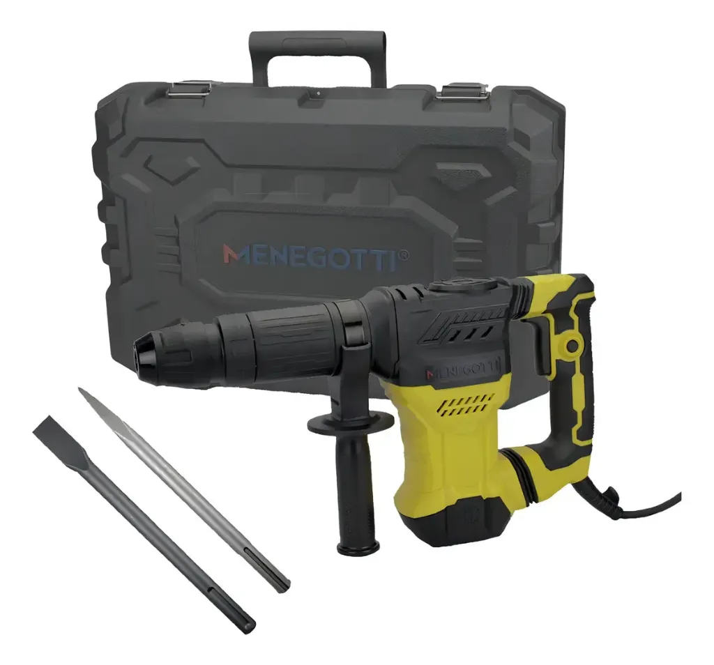 Martelete Rompedor 1300w Mmr1300 15j 6kg Encaixe Sds-max Menegotti