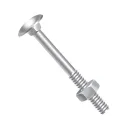 Parafuso Francês Porca Ciser 5/16"x3" Zincado