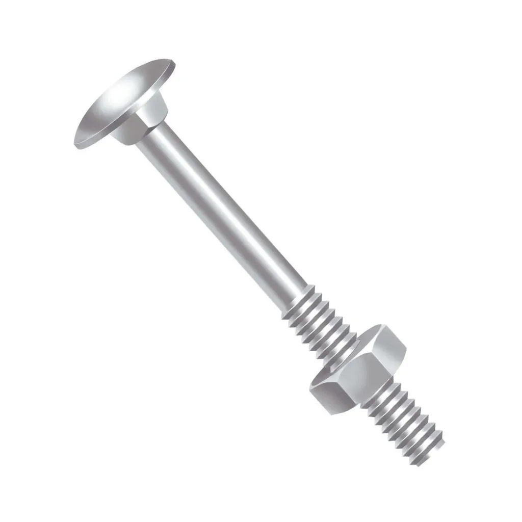 [10022201] Parafuso Francês Porca Ciser 5/16"x4" Zincado