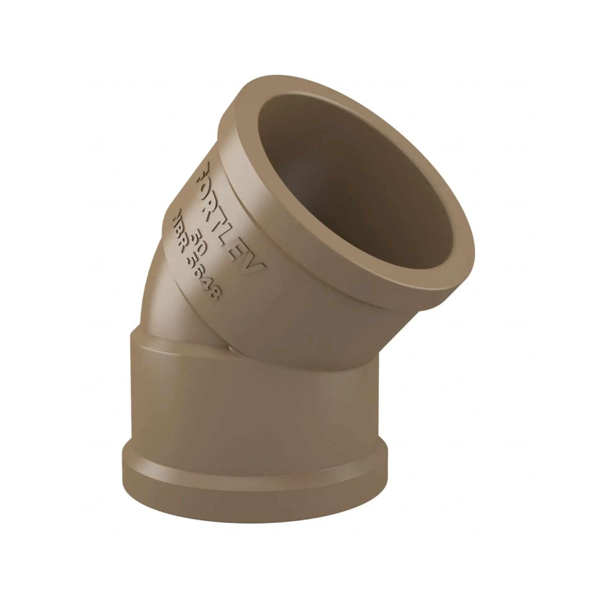 [10120259] Joelho 45° Soldável Pvc 25mm-  Fortlev